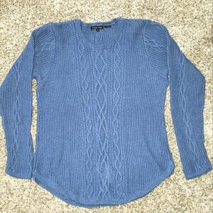 Jeanne Pierie| Cable Knit 100% Cotton Sweater